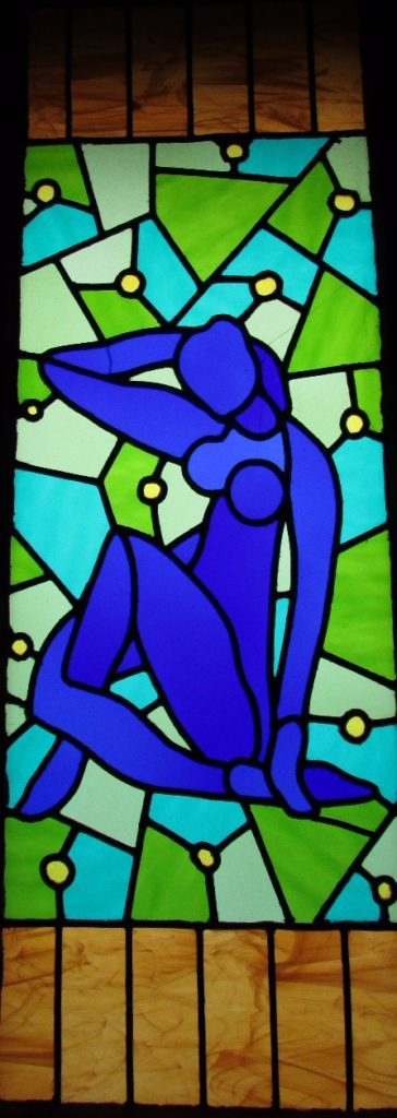 Vitrail - Création d'après Matisse