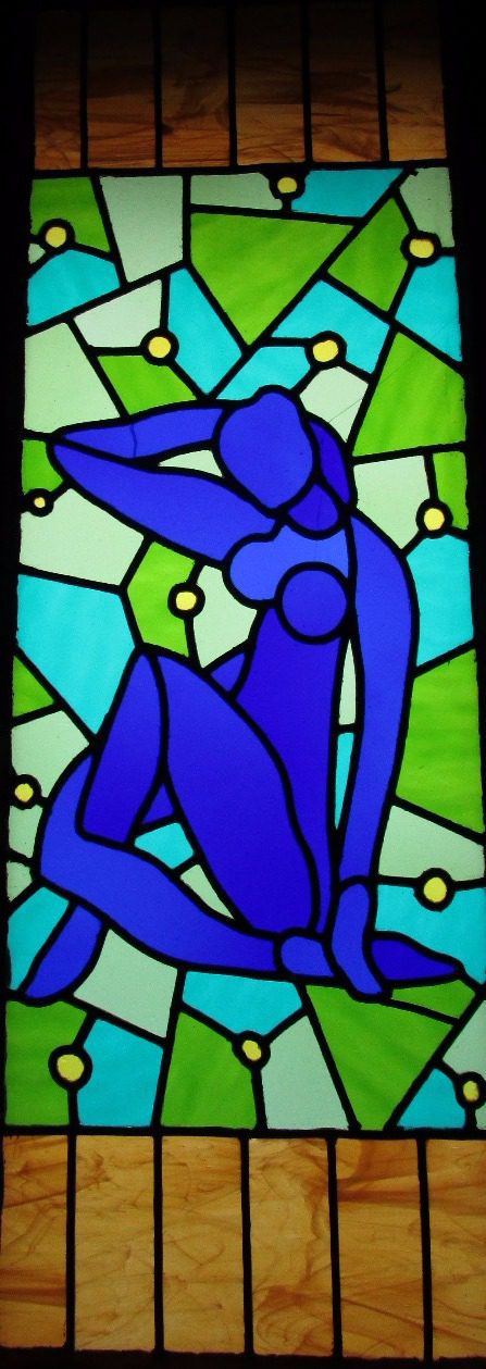Vitrail - Création d'après Matisse