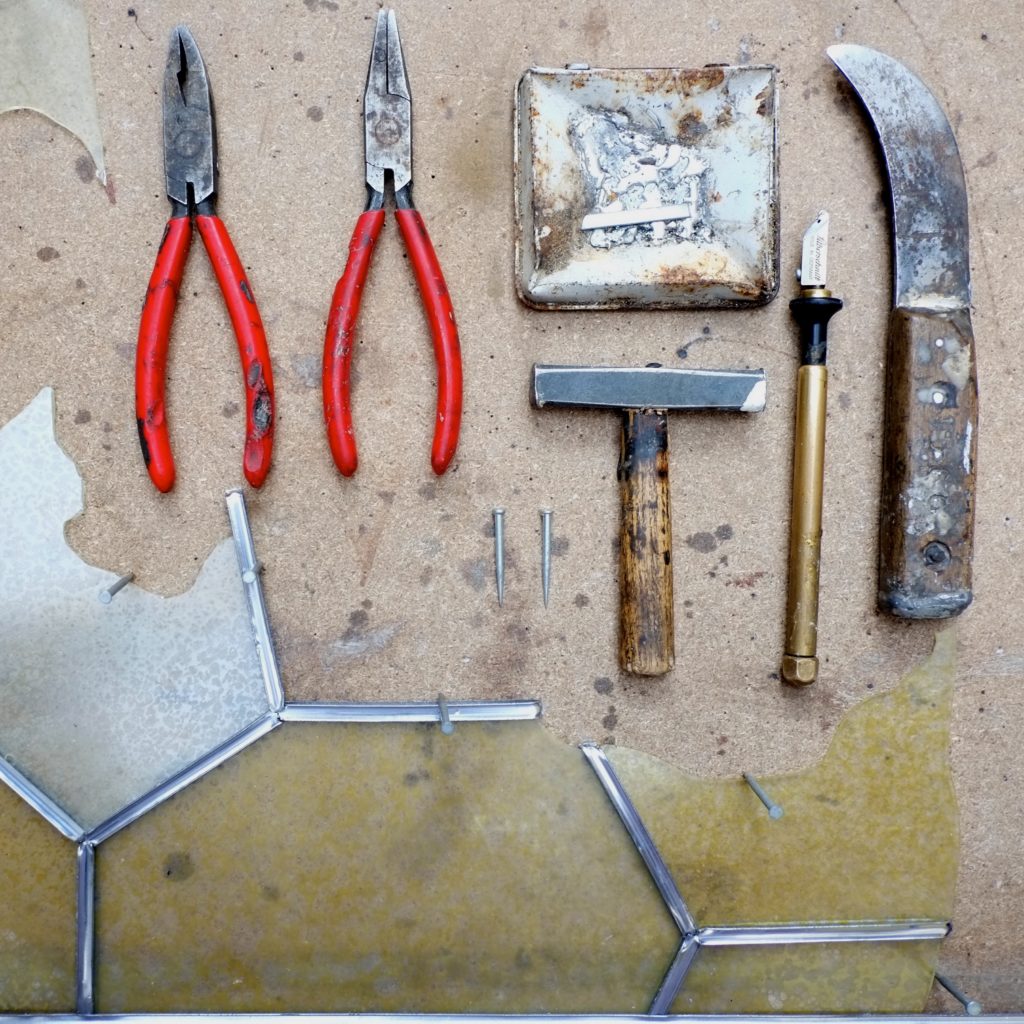 outils vitrail